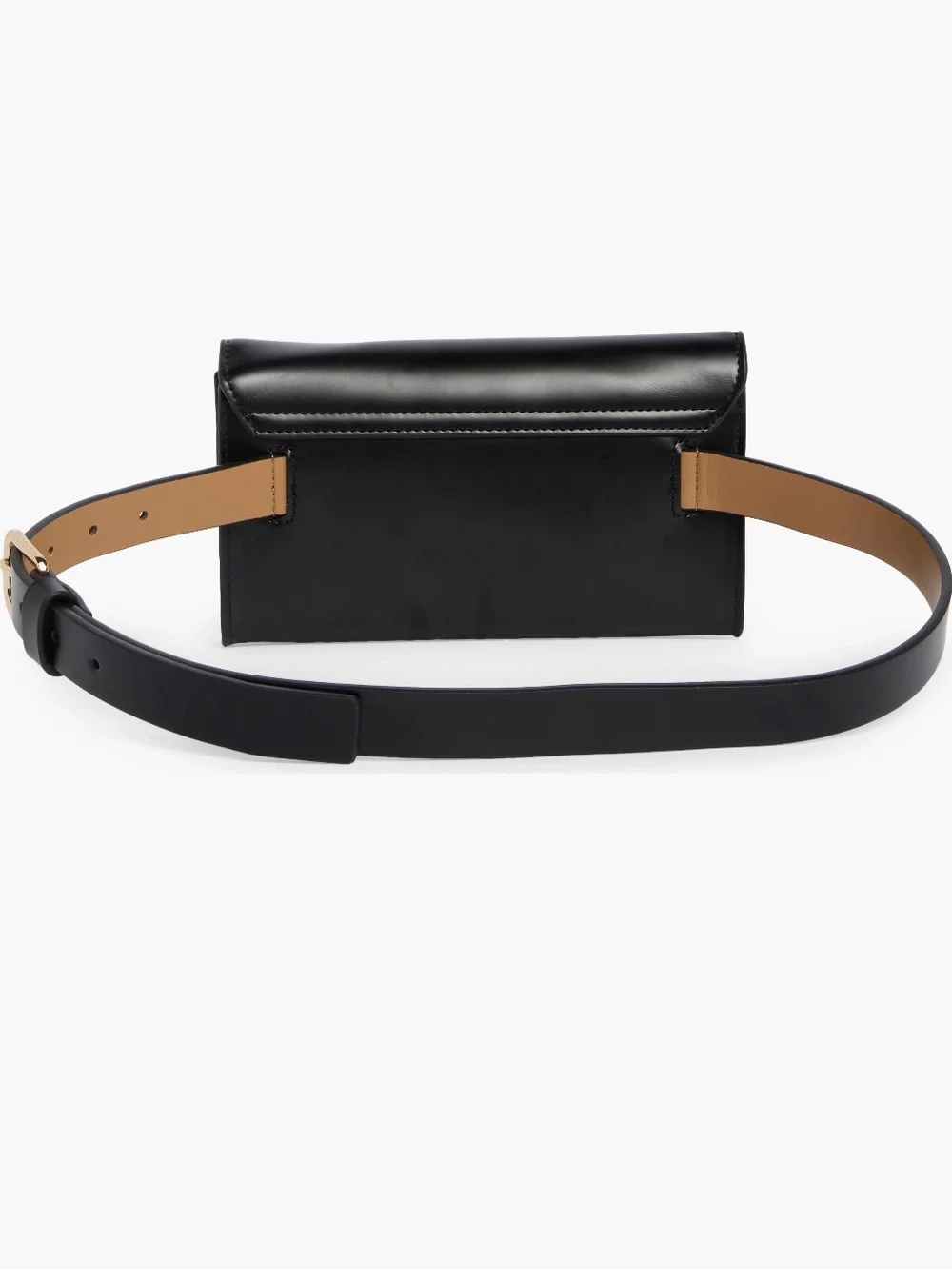 Kate Spade Black Leather Bow Belt Bag w/Gold Hardware      Sz L/XL NWT
